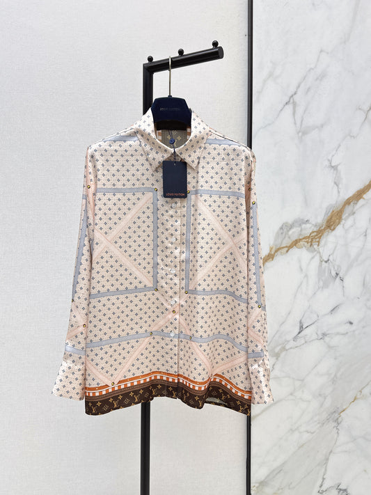26ss Printed Loose-fitting Shirt