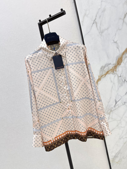 26ss Printed Loose-fitting Shirt