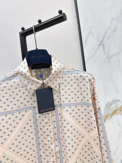 26ss Printed Loose-fitting Shirt