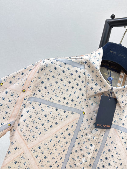 26ss Printed Loose-fitting Shirt