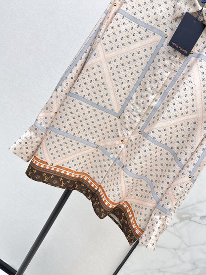 26ss Printed Loose-fitting Shirt