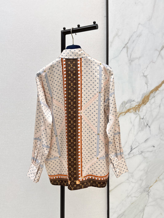26ss Printed Loose-fitting Shirt