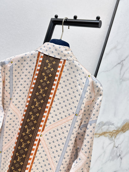 26ss Printed Loose-fitting Shirt