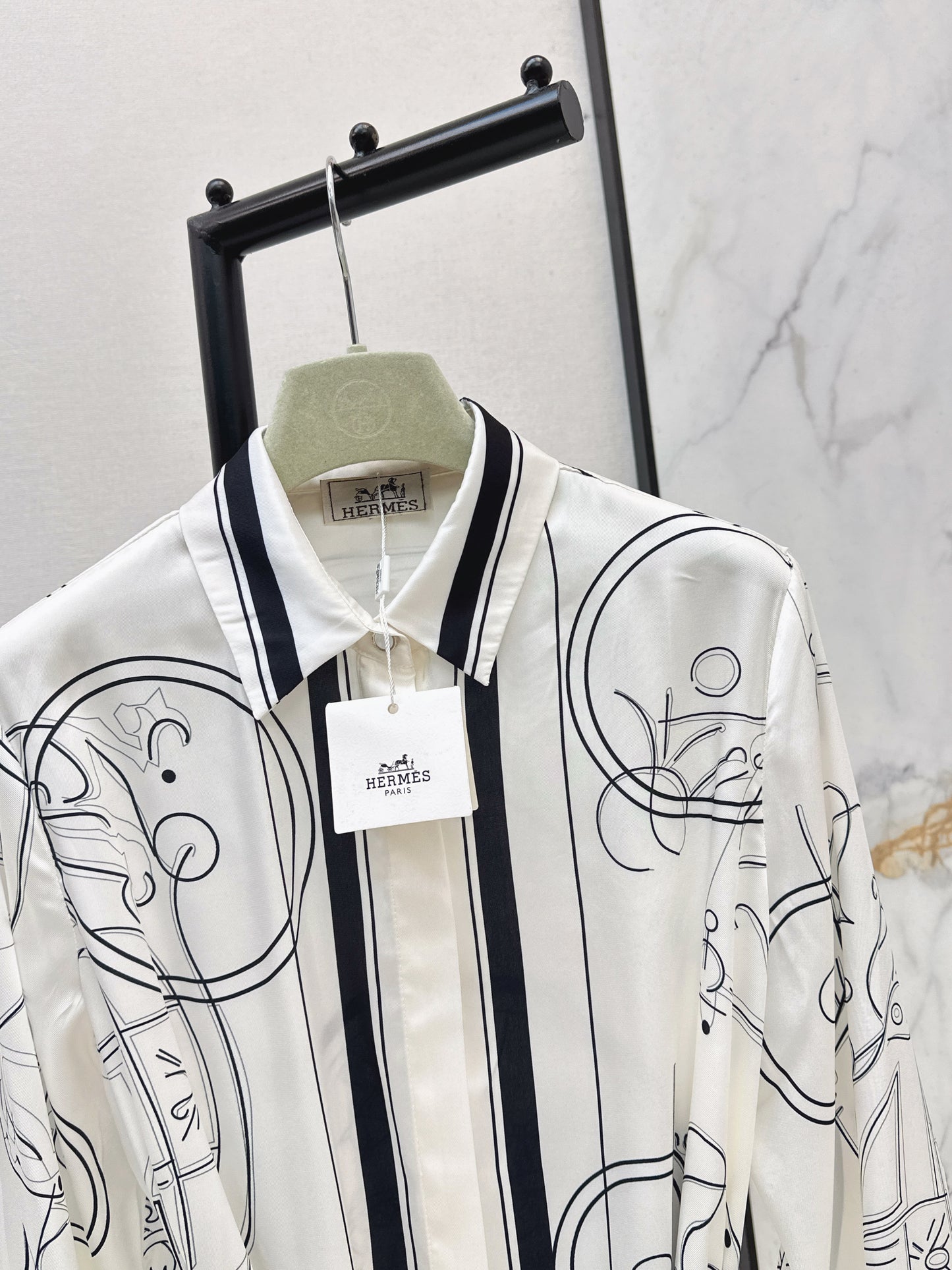 26ss Printed Belt Dress