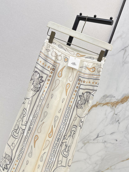 26ss Printed Straight-leg Pants