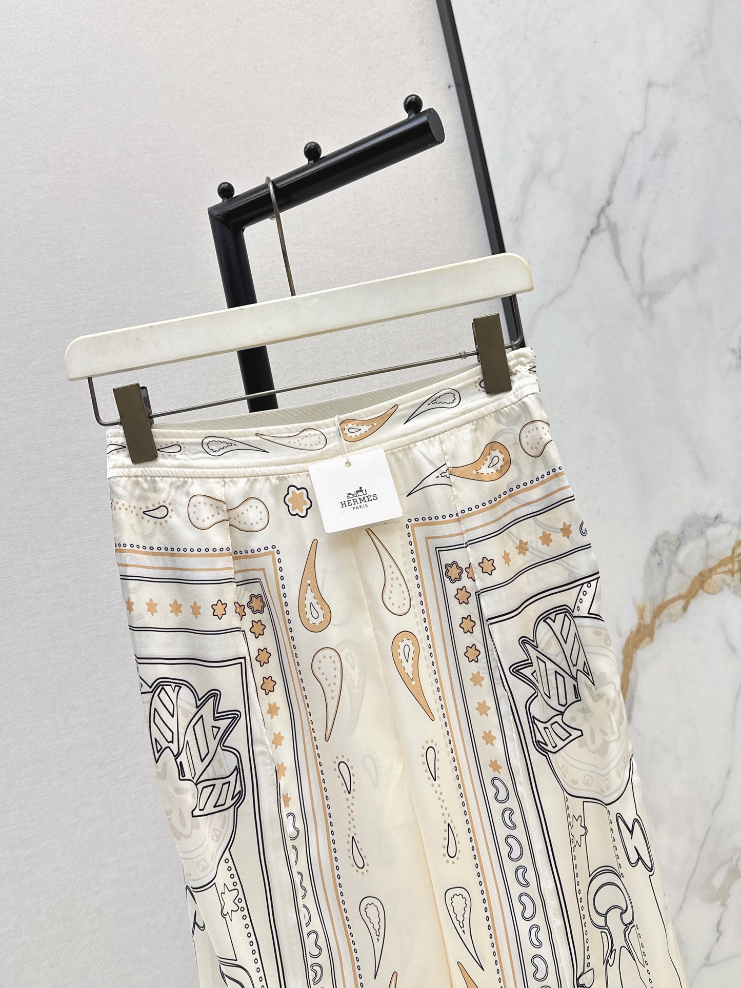 26ss Printed Straight-leg Pants