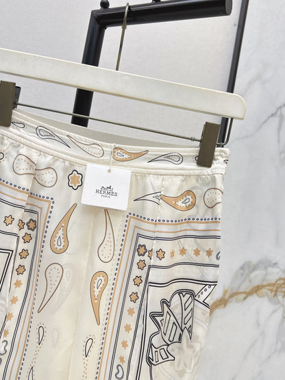 26ss Printed Straight-leg Pants