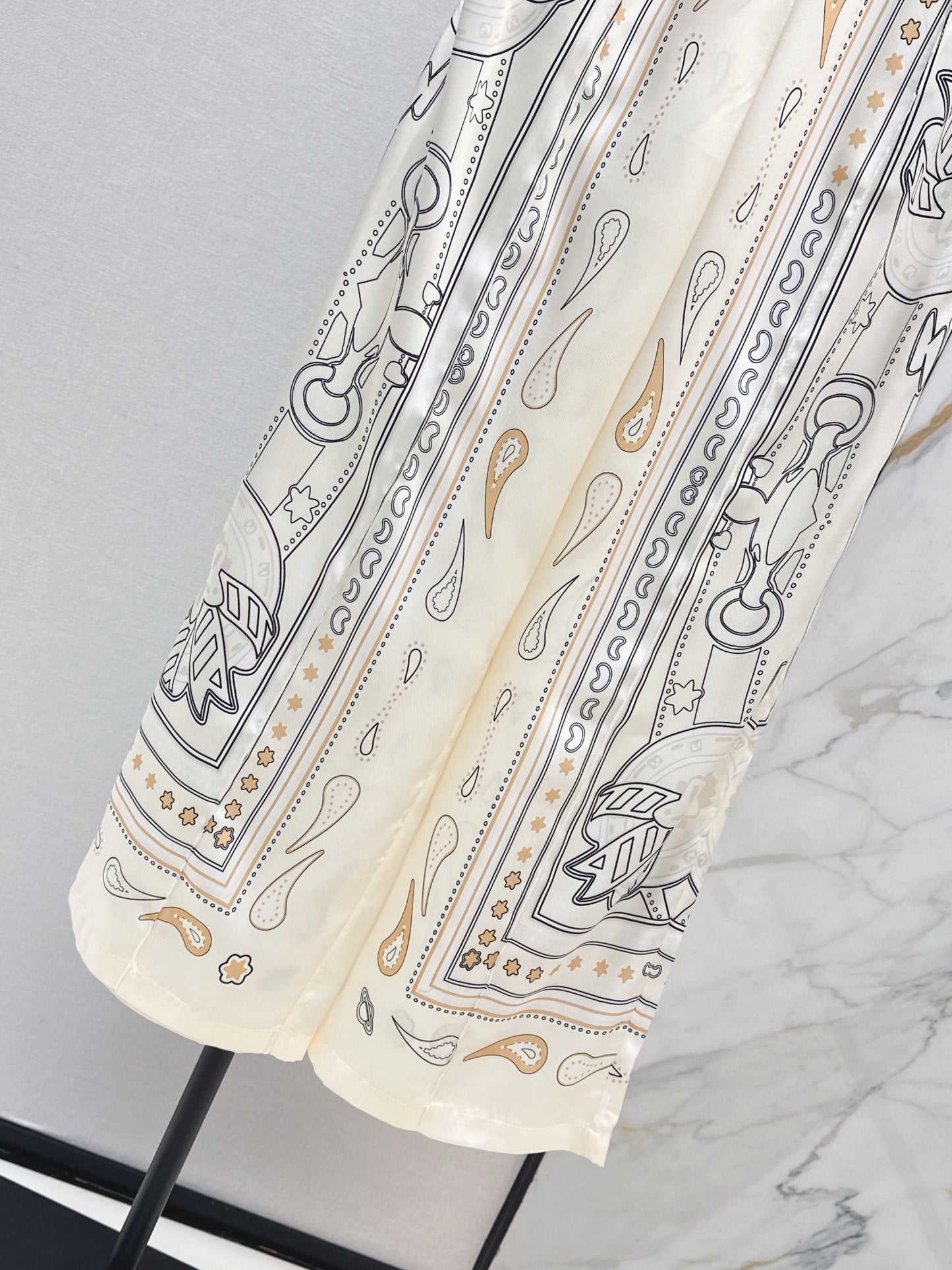 26ss Printed Straight-leg Pants