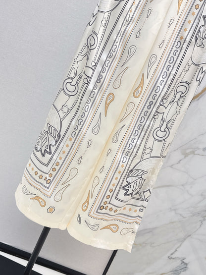 26ss Printed Straight-leg Pants