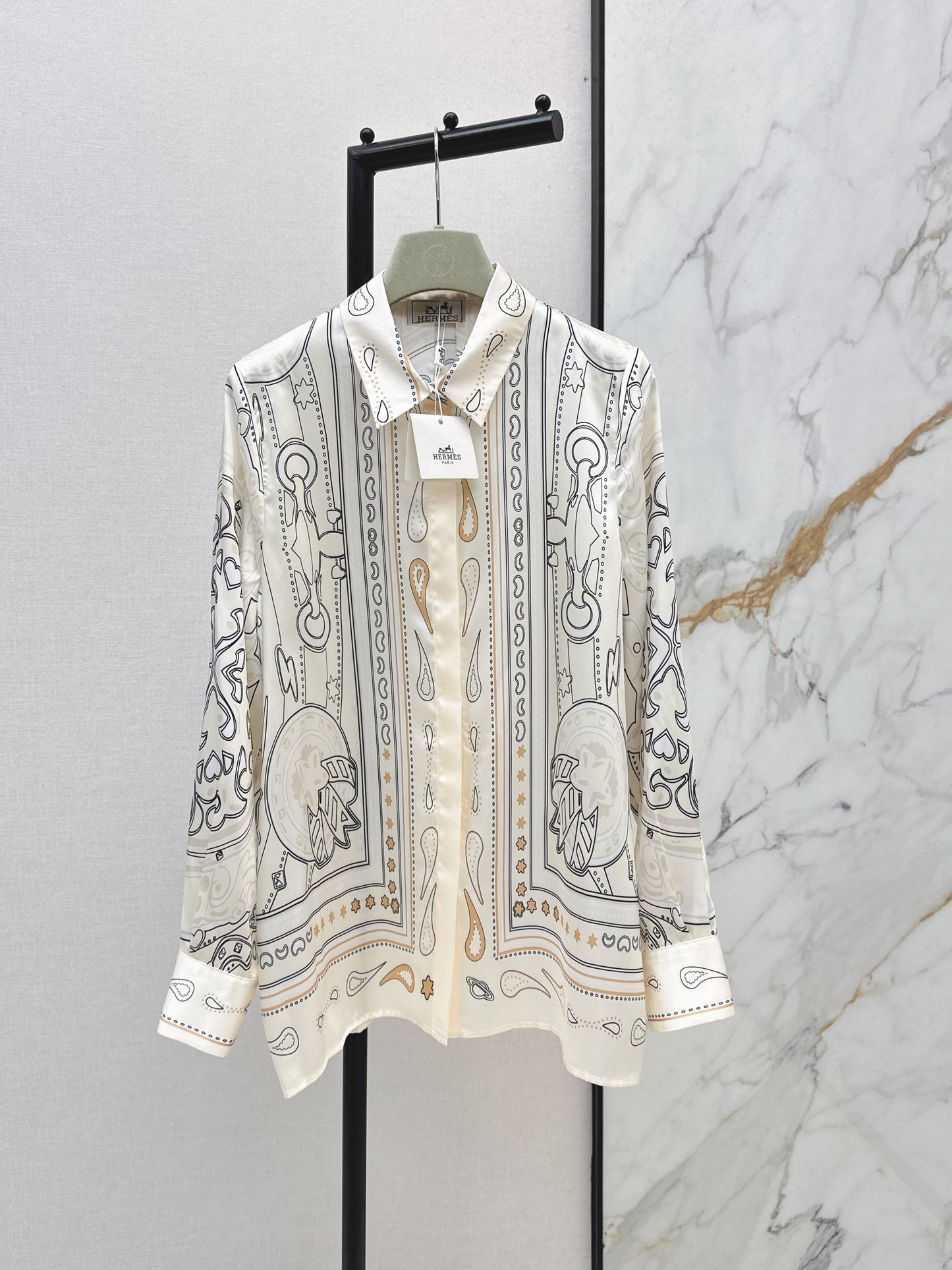 26ss Printed Loose-fitting Shirt