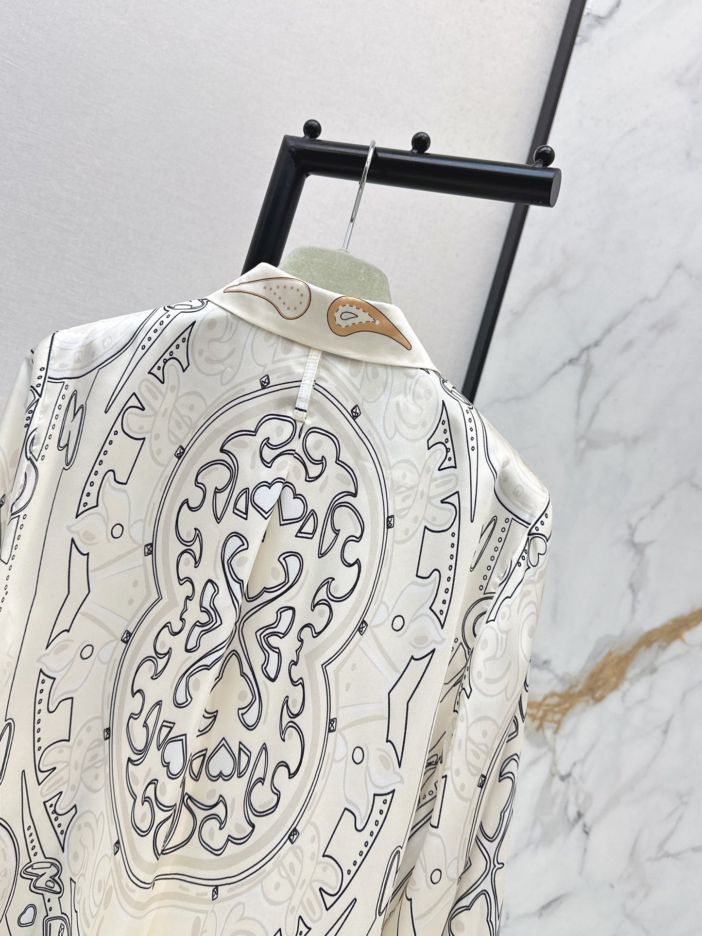 26ss Printed Loose-fitting Shirt