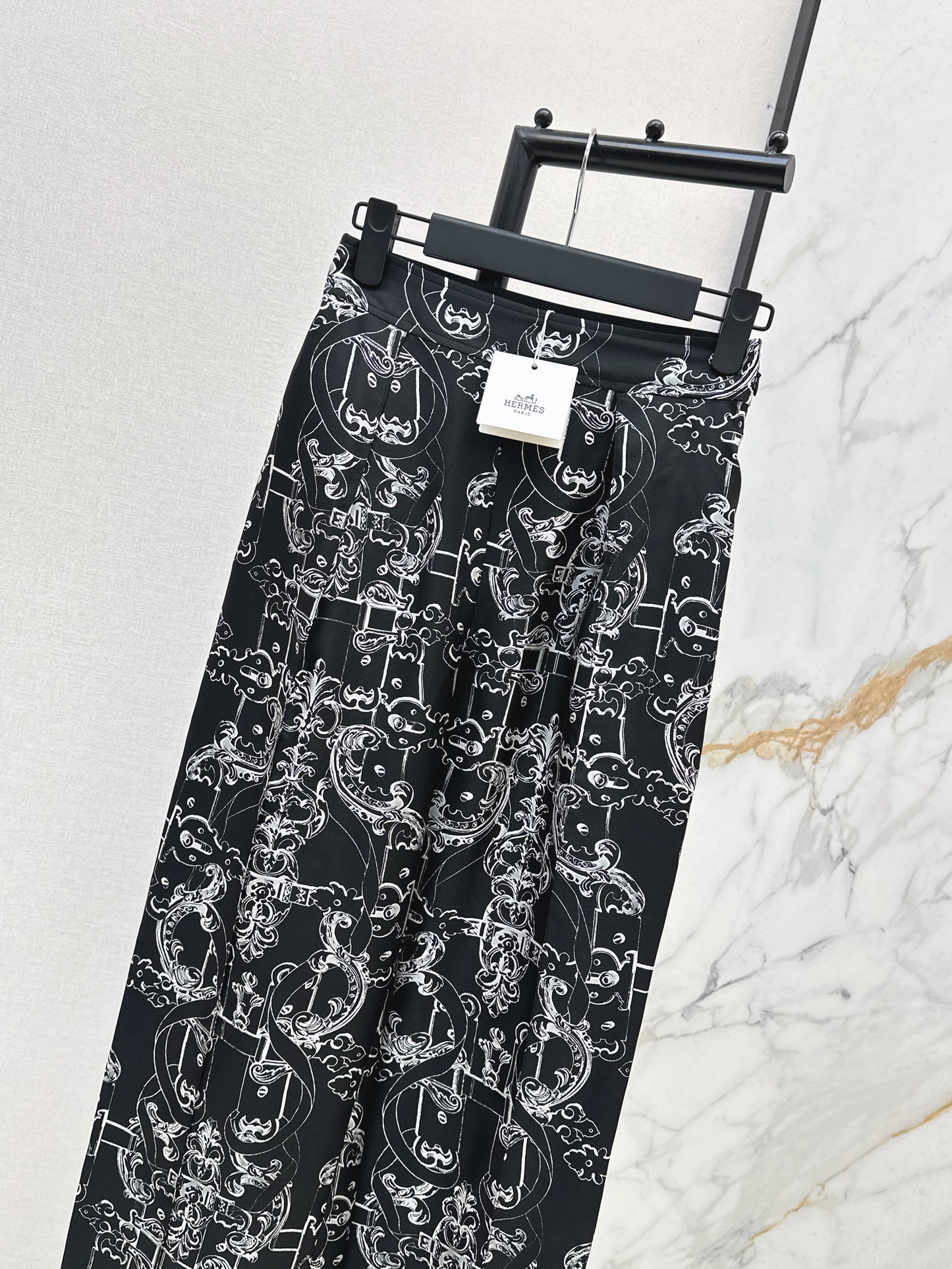 26ss Printed Straight-leg Pants