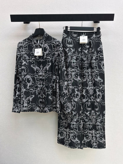 26ss Printed Loose-fitting Shirt
