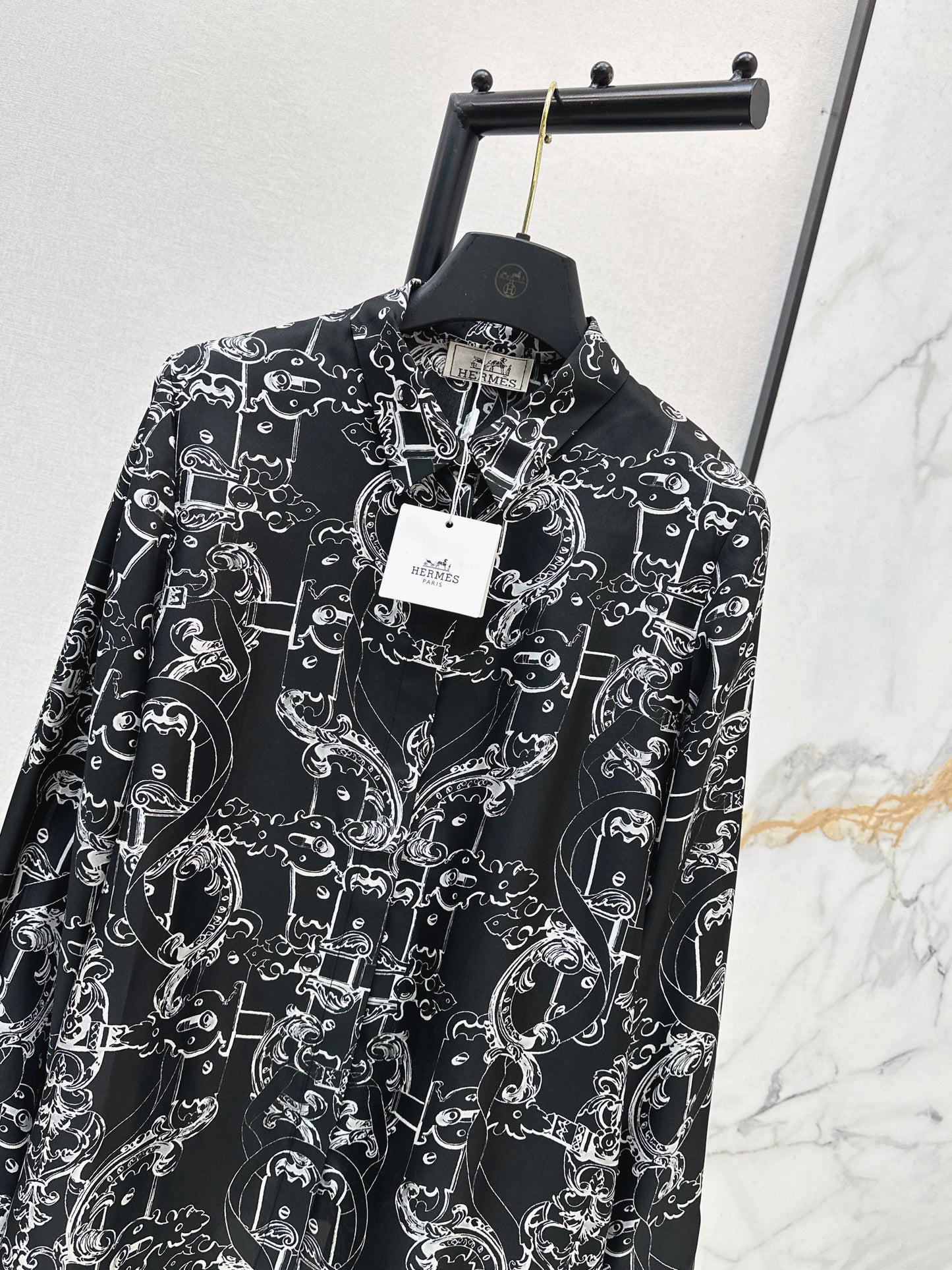 26ss Printed Loose-fitting Shirt
