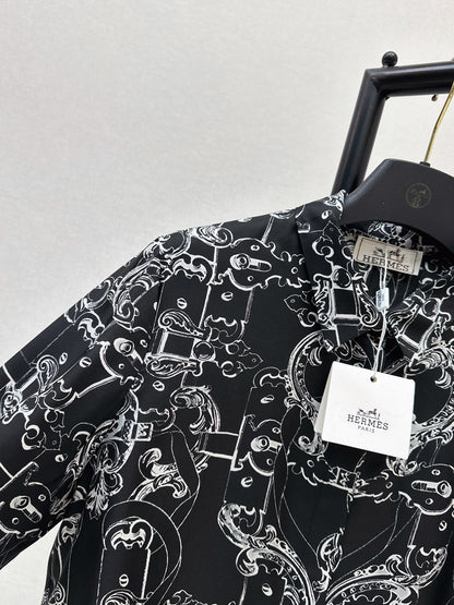 26ss Printed Loose-fitting Shirt
