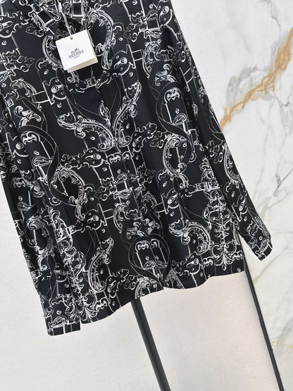 26ss Printed Loose-fitting Shirt