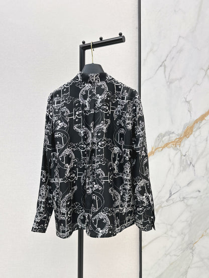 26ss Printed Loose-fitting Shirt