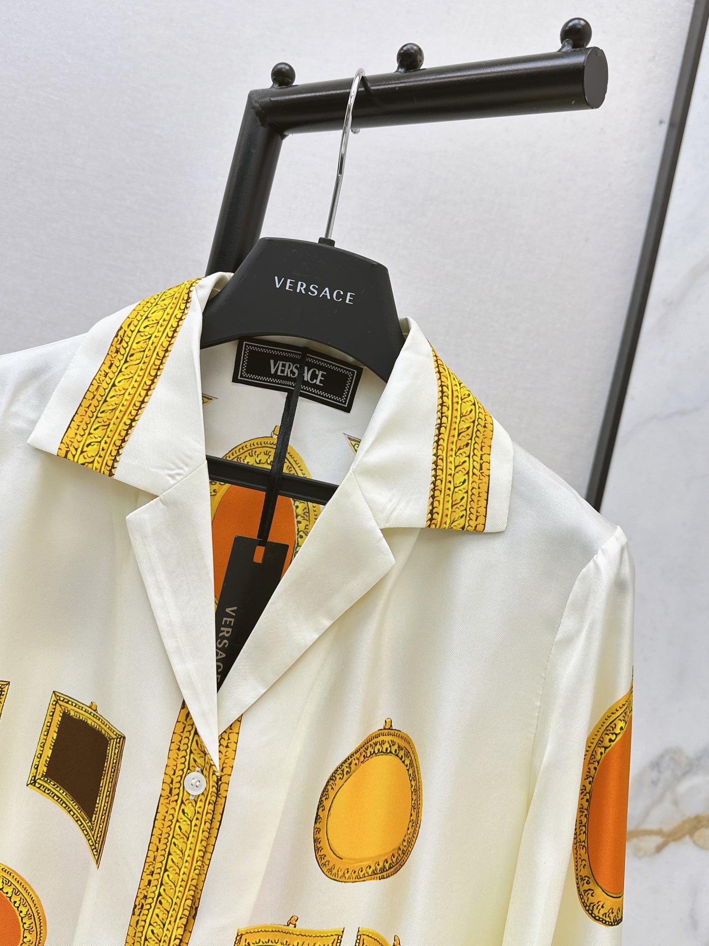 26ss Printed Silk Shirt