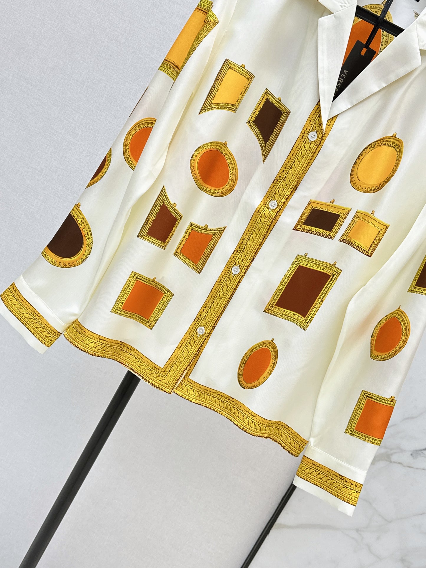 26ss Printed Silk Shirt