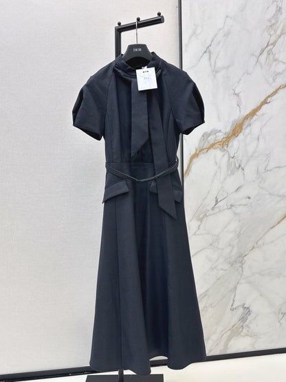 26ss Flowy Ribbon Maxi Dress