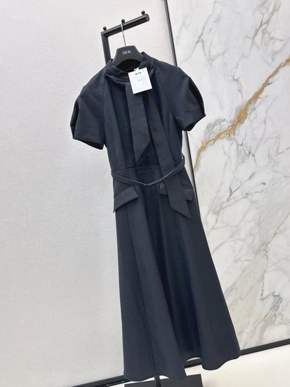 26ss Flowy Ribbon Maxi Dress