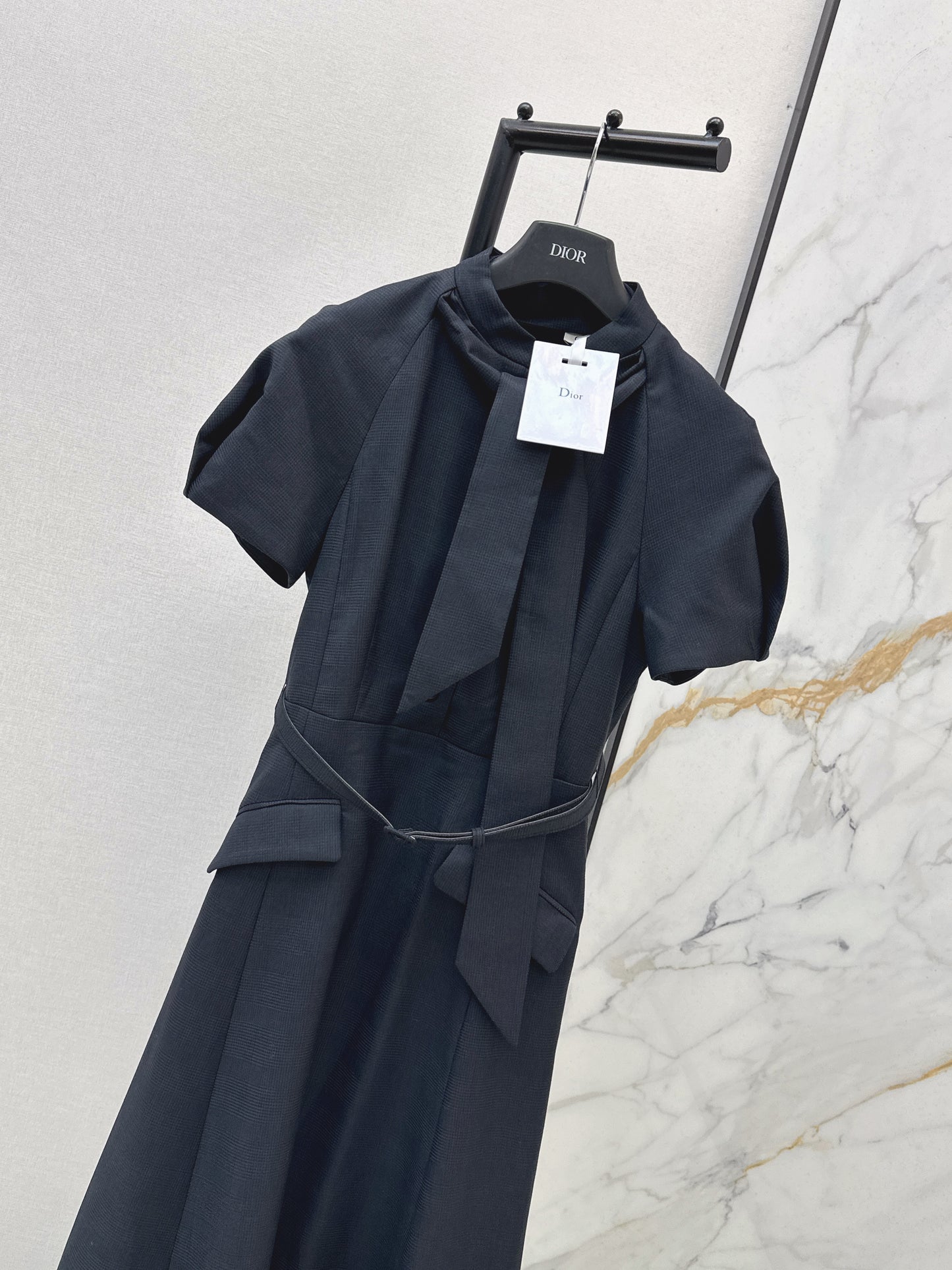 26ss Flowy Ribbon Maxi Dress