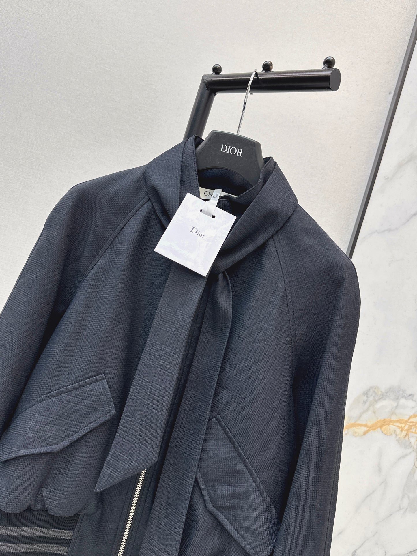 26ss Ribbon Plaid Jacket