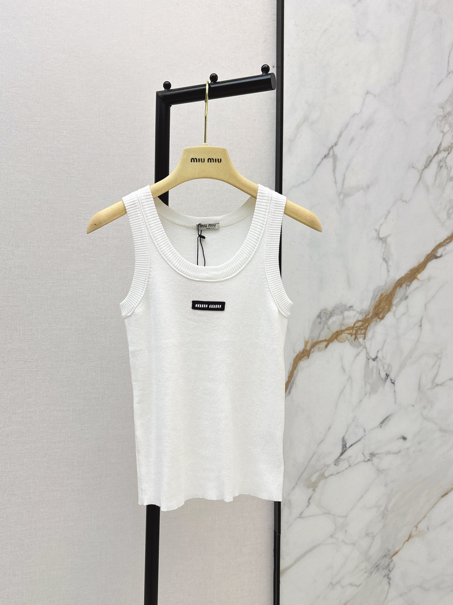 26ss Logo-embellished sleeveless vest