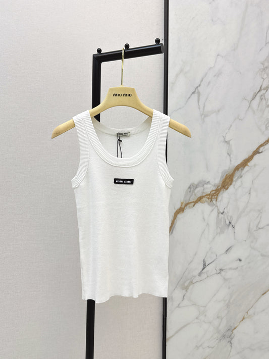 26ss Logo-embellished sleeveless vest