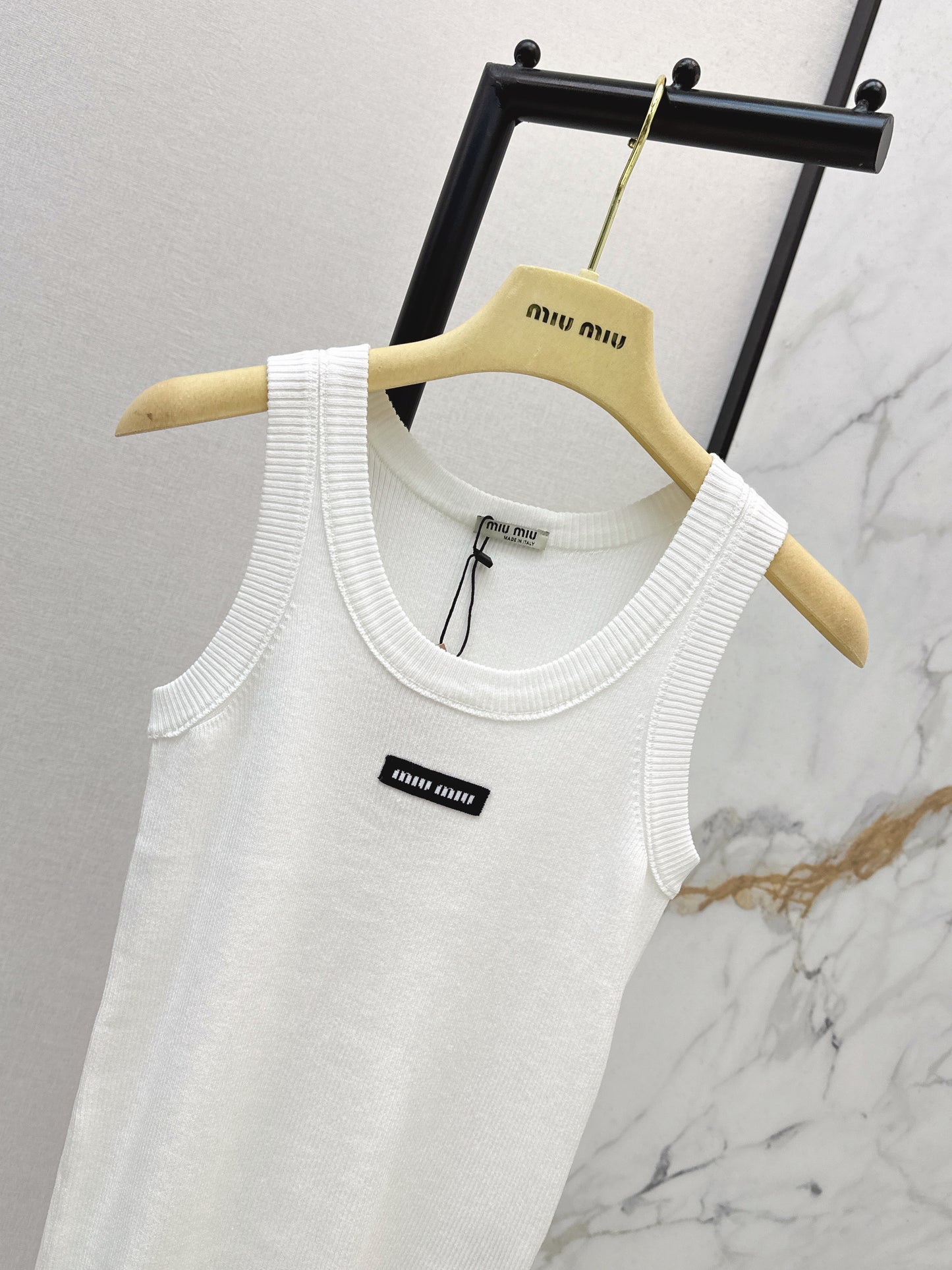 26ss Logo-embellished sleeveless vest