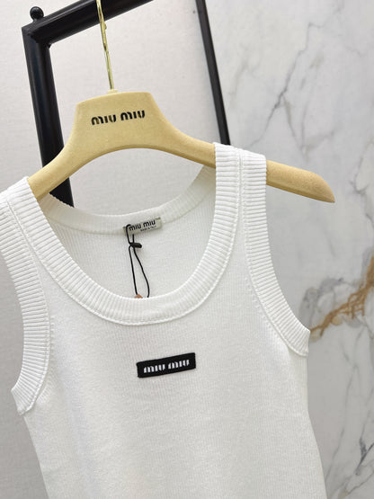 26ss Logo-embellished sleeveless vest