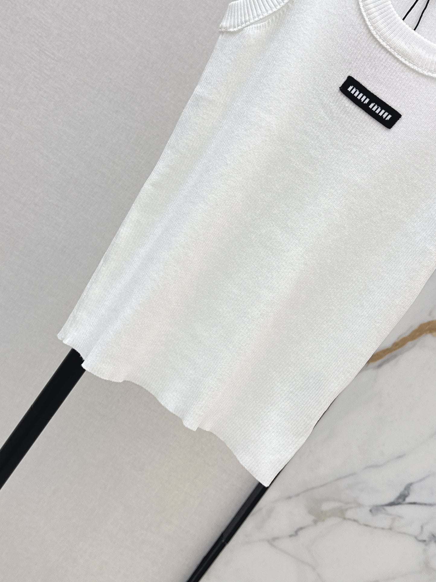 26ss Logo-embellished sleeveless vest