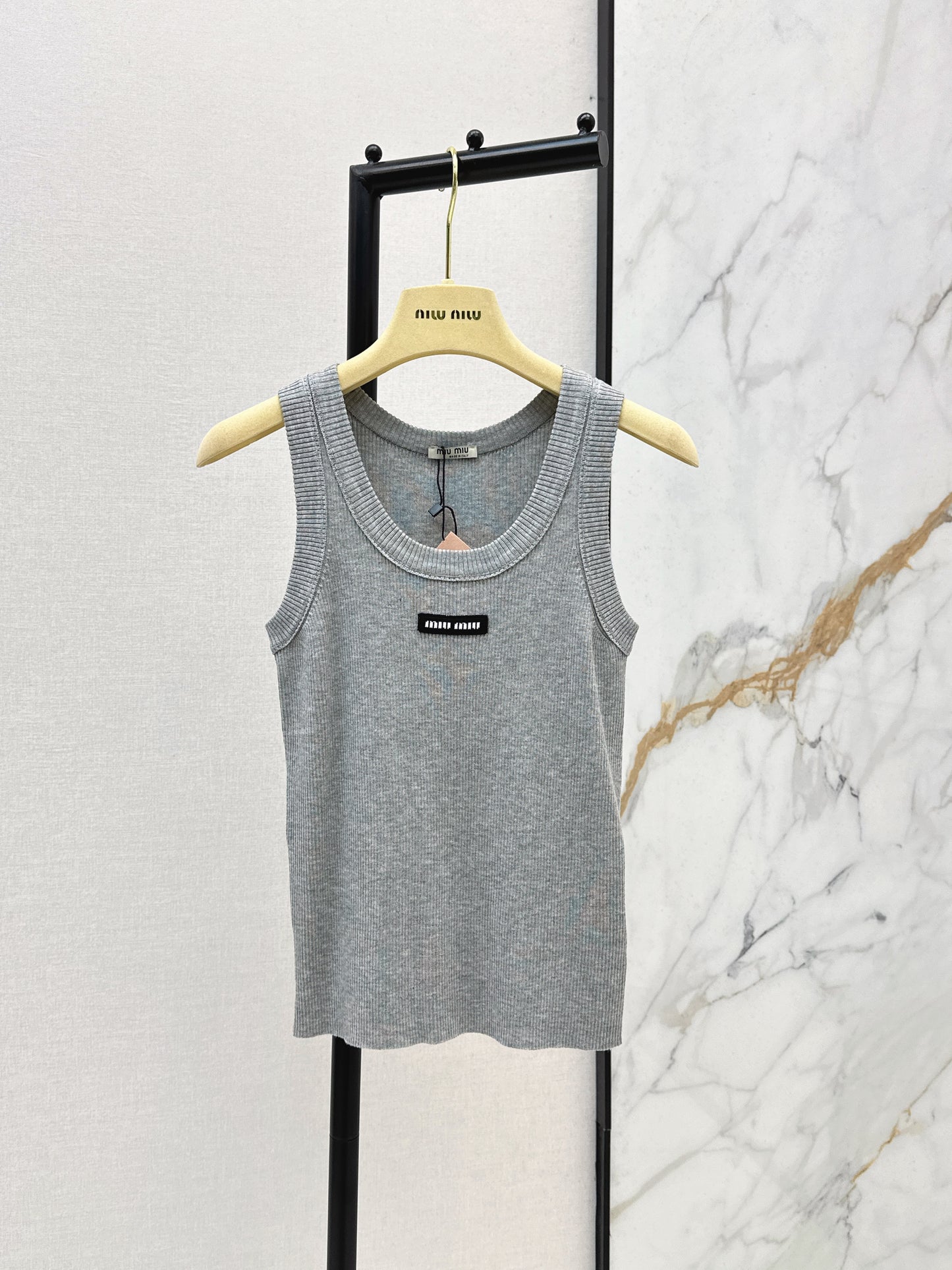 26ss Logo-embellished sleeveless vest