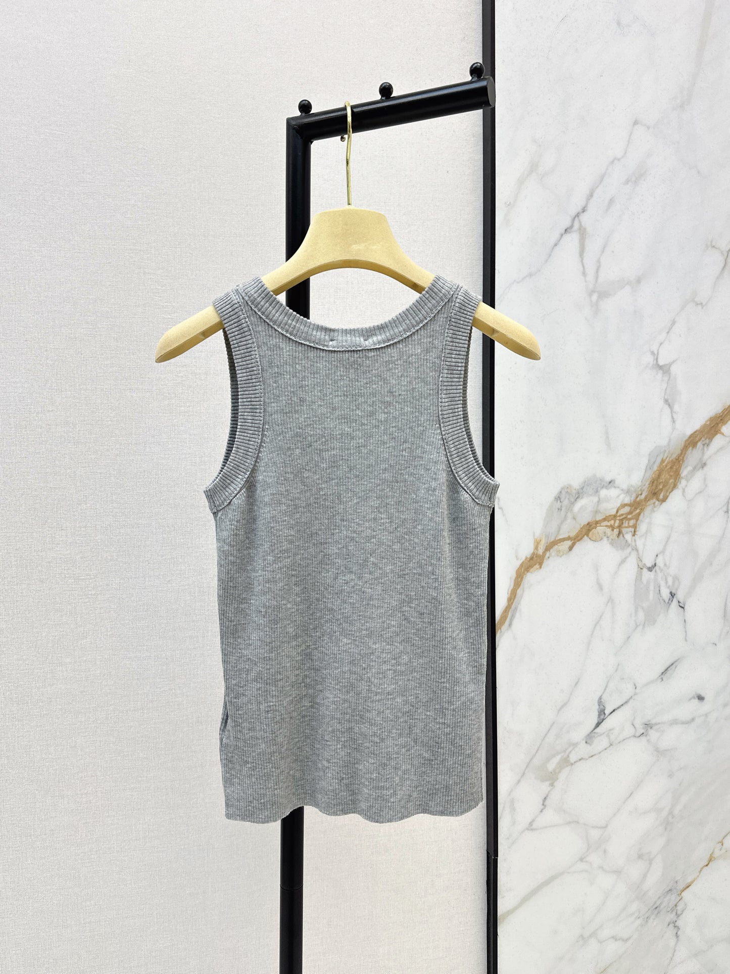 26ss Logo-embellished sleeveless vest