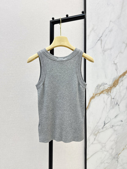 26ss Logo-embellished sleeveless vest