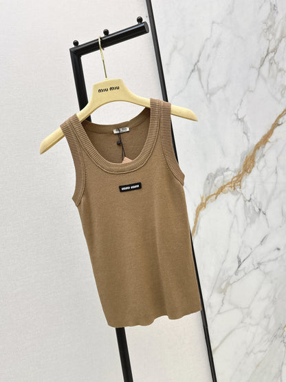 26ss Logo-embellished sleeveless vest