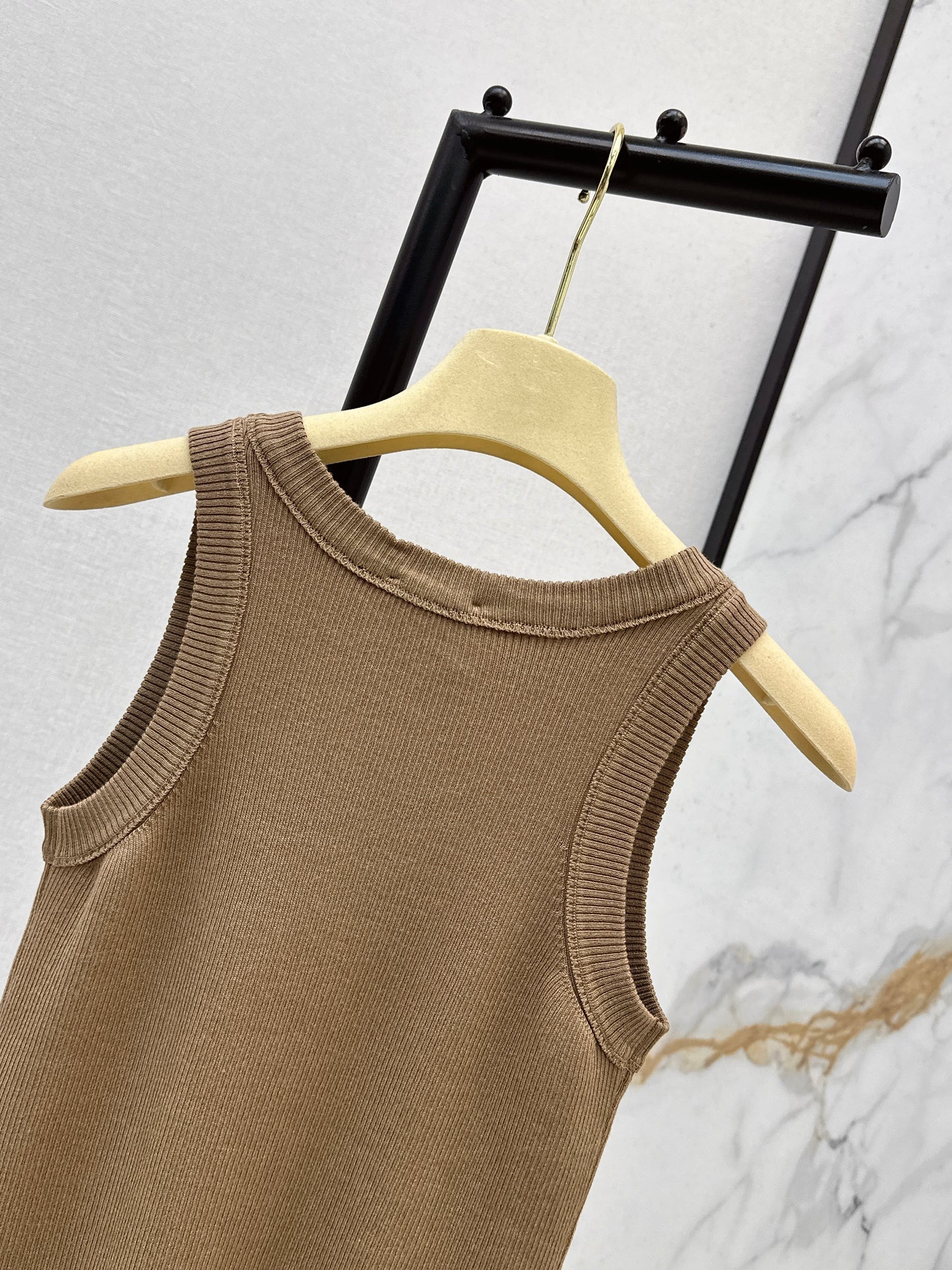 26ss Logo-embellished sleeveless vest