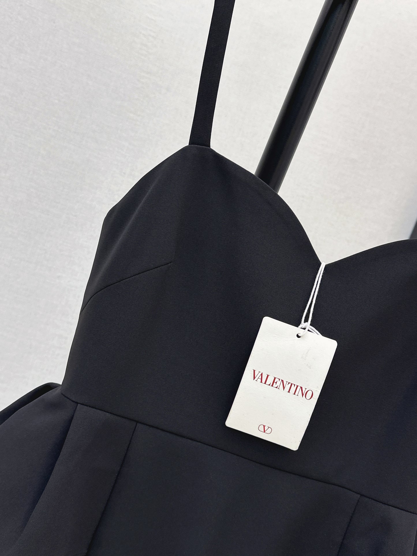 26ss Black slip dress