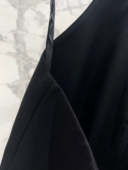 26ss Halter-neck Irregular Backless Vest