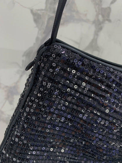 26ss Sequined Mesh Dress