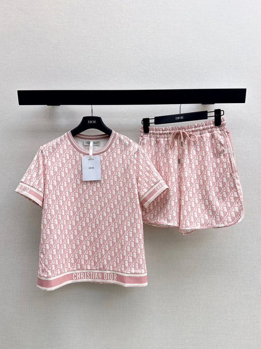 26ss Printed Casual Suit