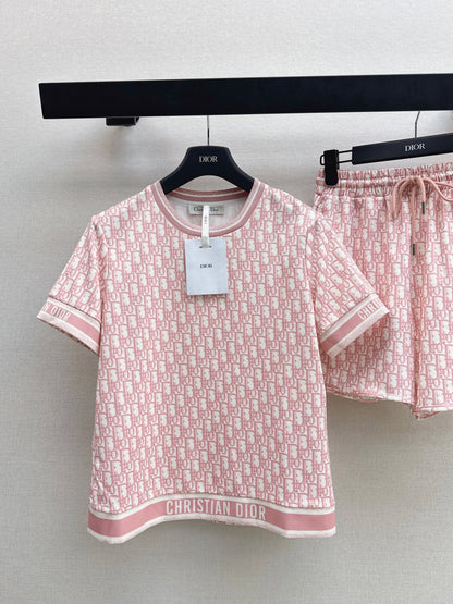 26ss Printed Casual Suit