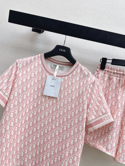 26ss Printed Casual Suit