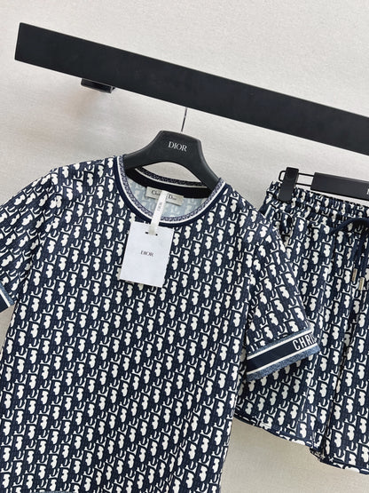 26ss Printed Casual Suit