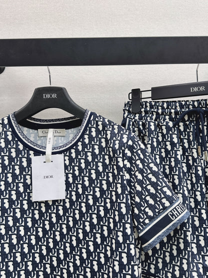 26ss Printed Casual Suit