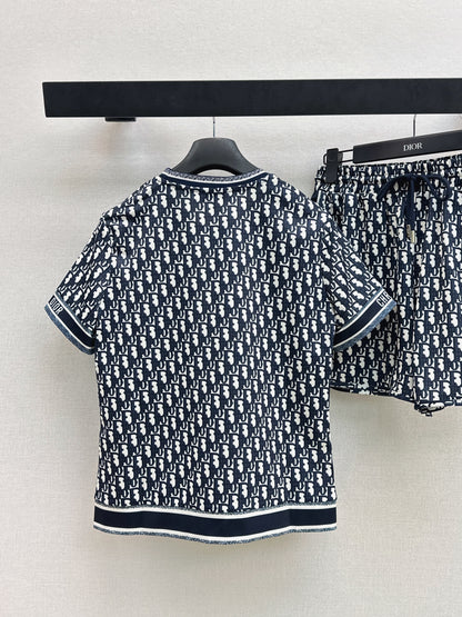 26ss Printed Casual Suit
