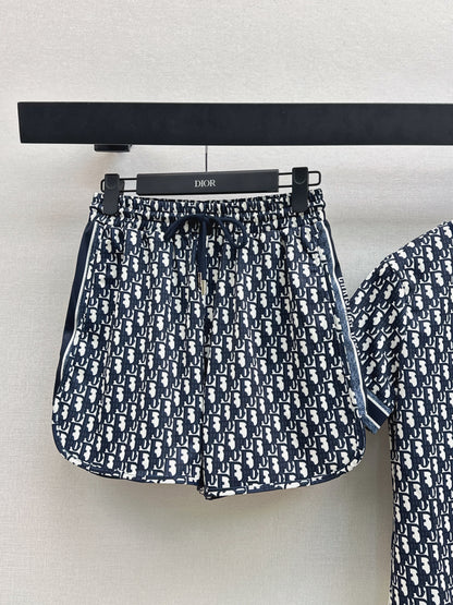 26ss Printed Casual Suit