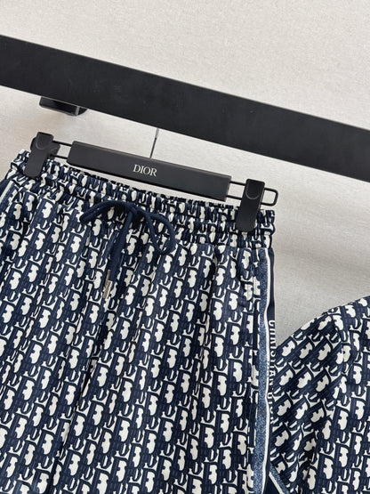 26ss Printed Casual Suit