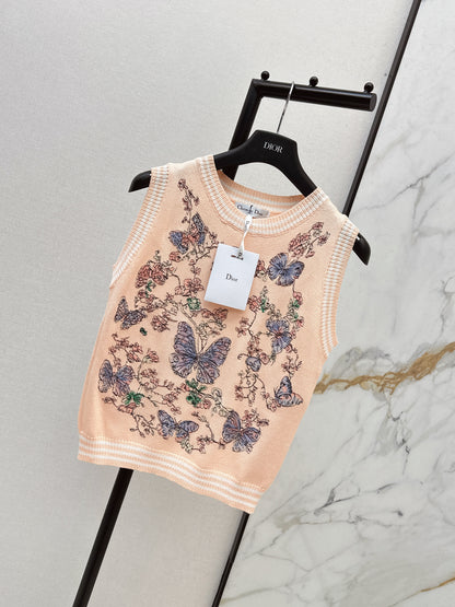 26ss Sleeveless Floral Pattern