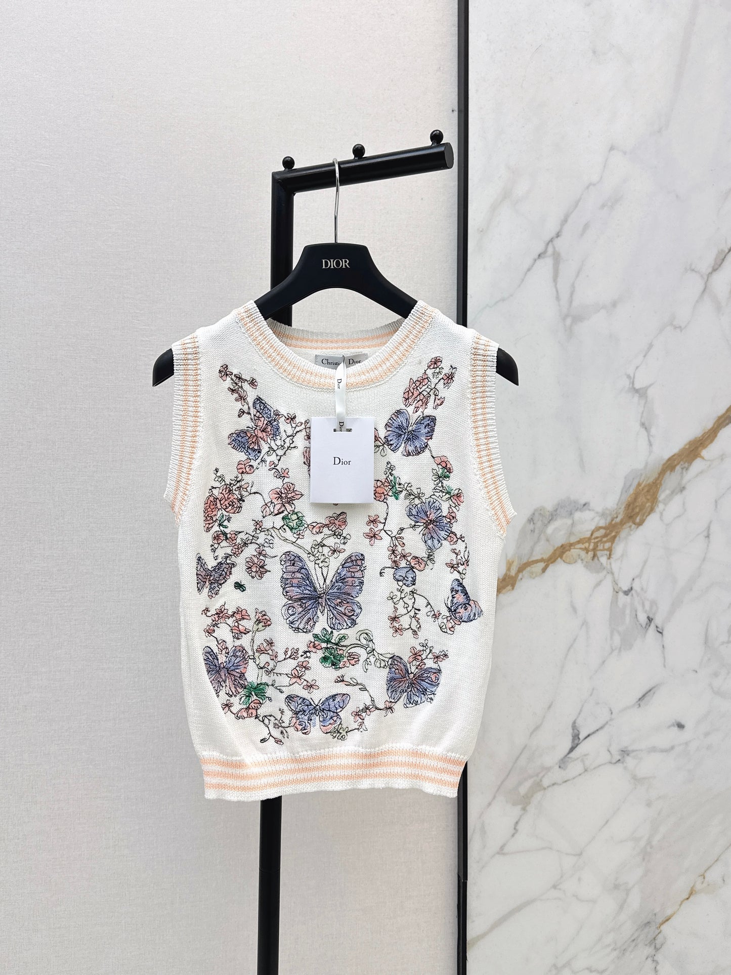 26ss Sleeveless Floral Pattern